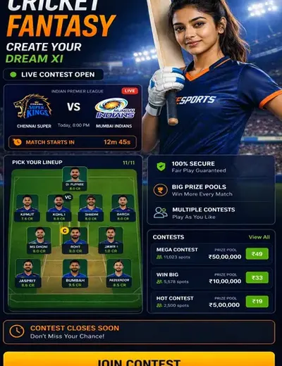 Hero11 (hero11) fantasy cricket & matchday visual 3